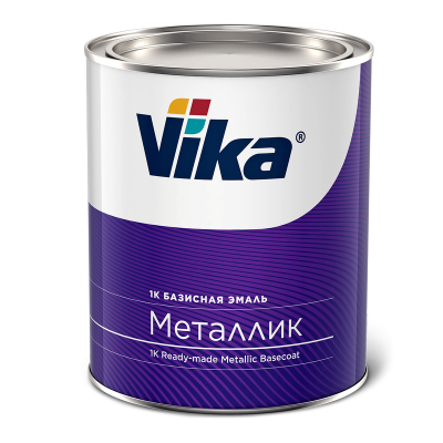 Эмаль Vika-металлик базисная VOLKSWAGEN Titanium Beige A1X 0,9кг фото в интернет магазине Новакрас.ру